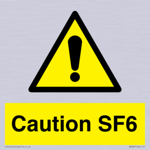 Caution SF6
